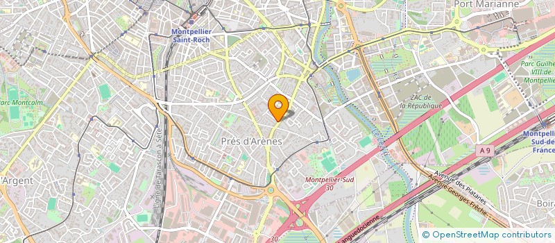 localisation de l'entreprise LE RUBISCUBE à VENDARGUES