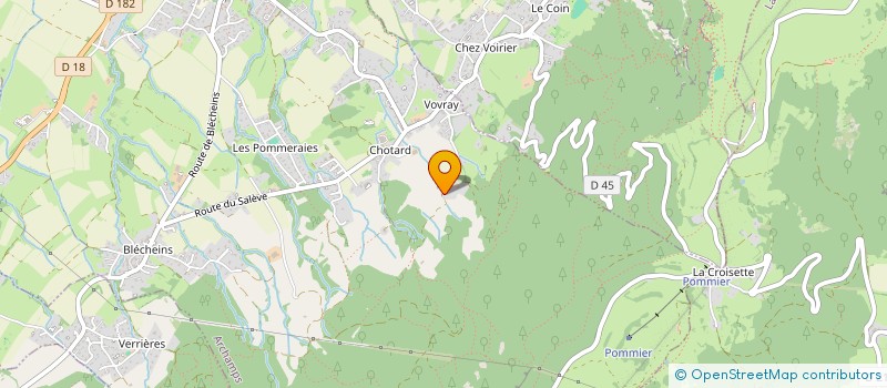 localisation de l'entreprise LE RUCHER  ARCHAMPS