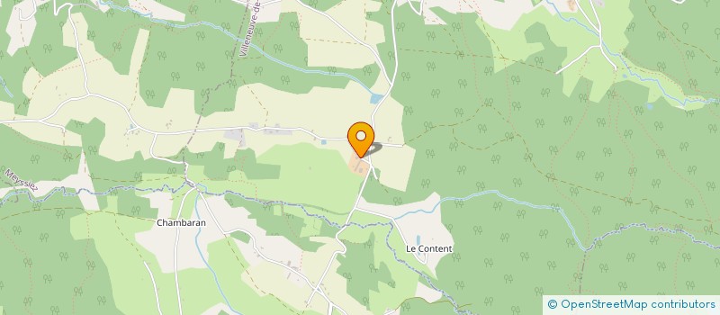 localisation de l'entreprise LE RUCHER D'ALEX à VILLENEUVE-DE-MARC
