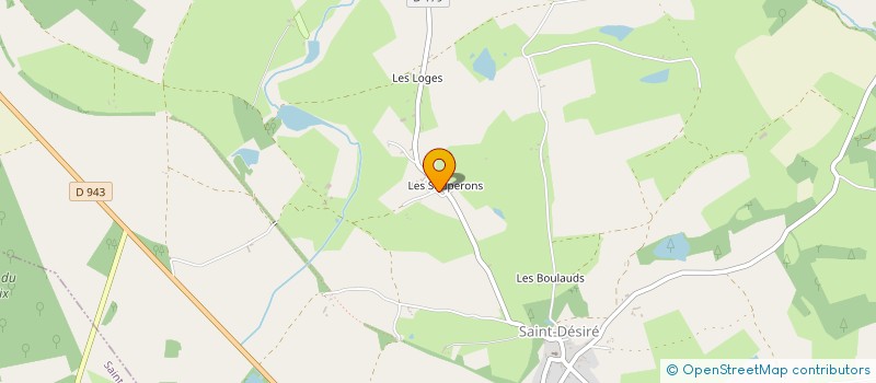 localisation de l'entreprise LE RUCHER DE SAINT MARTIN à SAINT-DESIRE