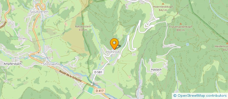 localisation de l'entreprise LE RUCHER DU KUHSBACH  HOHROD