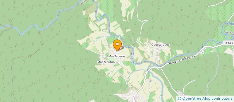 localisation de l'entreprise LE RUCHER DU PIJOULAS  VERFEUIL