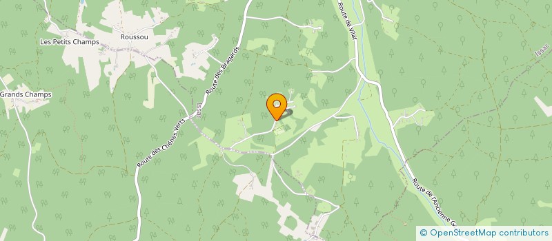 localisation de l'entreprise LE RUCHER SOLIDAIRE  ISSAC