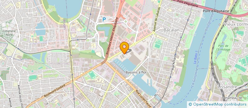 localisation de l'entreprise LE RUGISSEMENT DE LA SARDINE  BORDEAUX