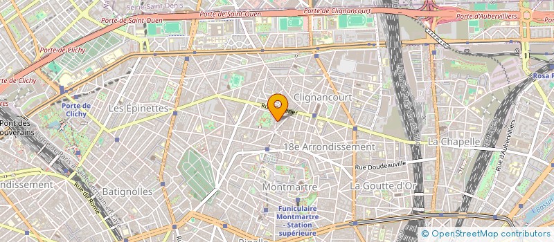 localisation de l'entreprise LE RUISSEAU  PARIS