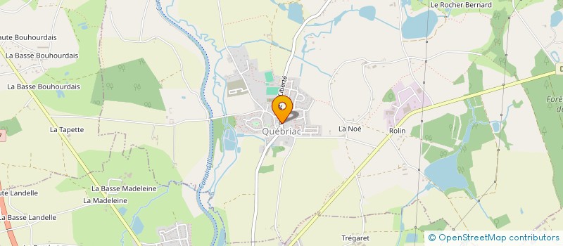 localisation de l'entreprise LE RUISSEAU DE TANOUARN  QUEBRIAC