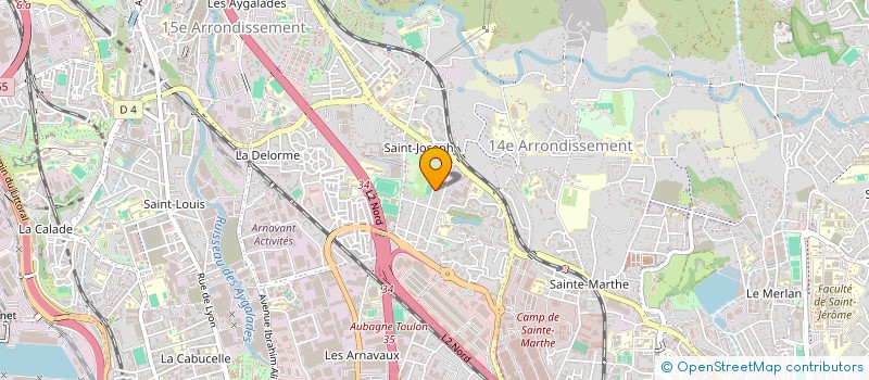 localisation de l'entreprise LE RUSTIC à MARSEILLE