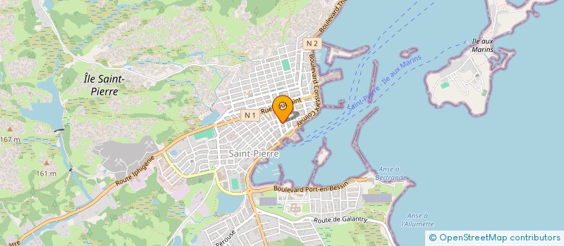 localisation de l'entreprise LE RUSTIQUE à SAINT-PIERRE