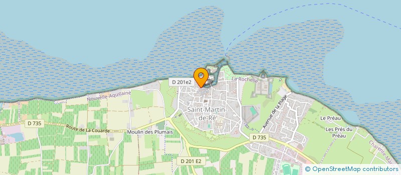 localisation de l'entreprise LE RUYET  CAUDAN