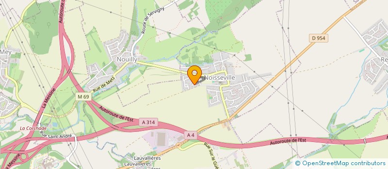 localisation de l'entreprise LE RYS  LA CHAPELLE-D'ABONDANCE