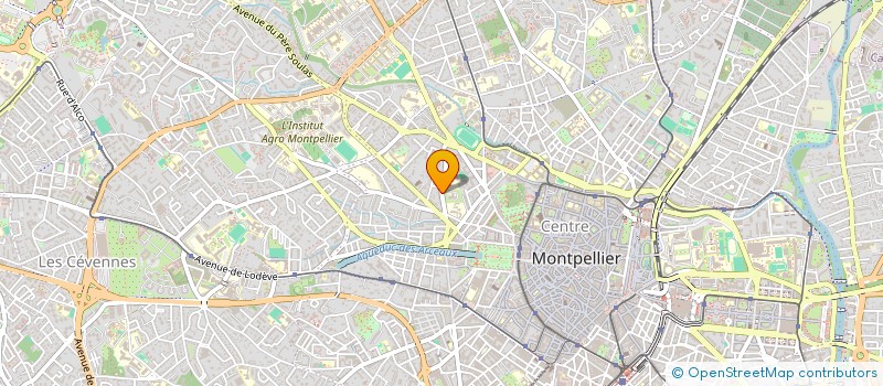 localisation de l'entreprise LE RYTHME DANS LA PEAU à MONTPELLIER