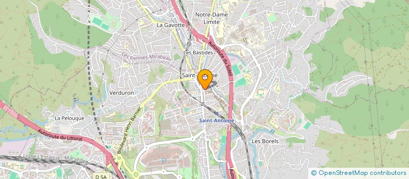 localisation de l'entreprise LE S.IMMO à MARSEILLE