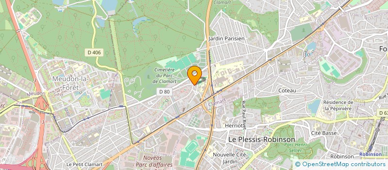 localisation de l'entreprise LE S LOCATION à CLAMART