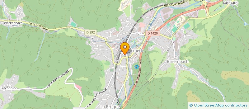 localisation de l'entreprise LE SABAYON  LA BROQUE