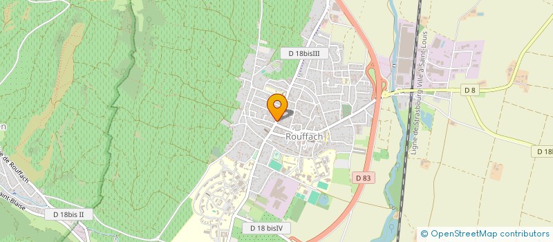 localisation de l'entreprise LE SABLIER SONORE  ROUFFACH