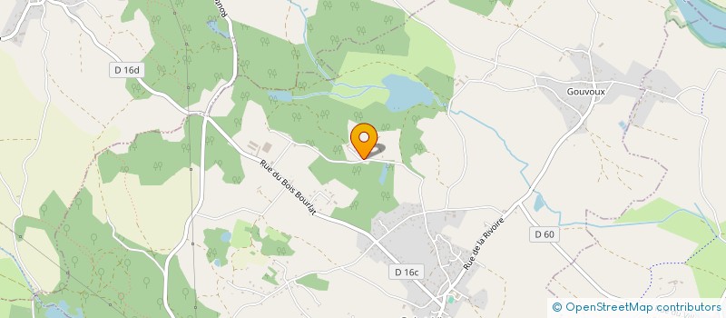 localisation de l'entreprise LE SABLON  SAINT-VICTOR-DE-MORESTEL