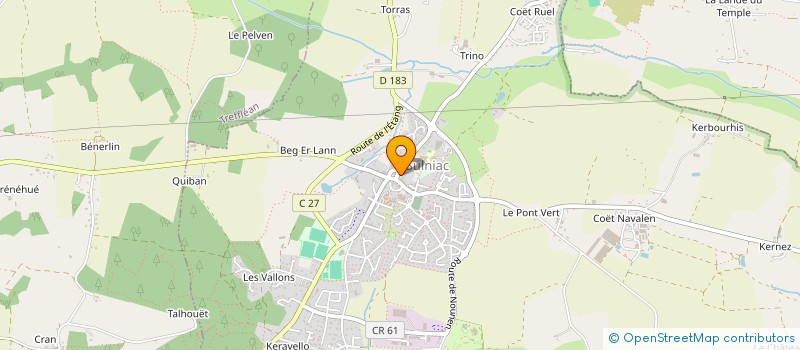 localisation de l'entreprise LE SABOT D OR à TREDION