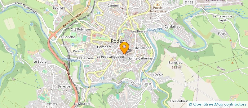 localisation de l'entreprise LE SABOT DE NOEL à RODEZ