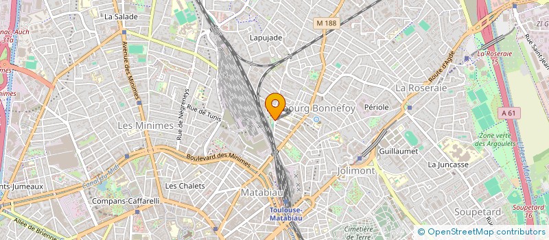 localisation de l'entreprise LE SABRA à TOULOUSE