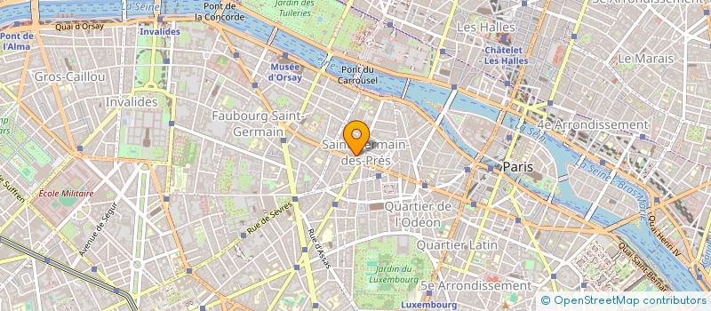 localisation de l'entreprise LE SABRE à PARIS