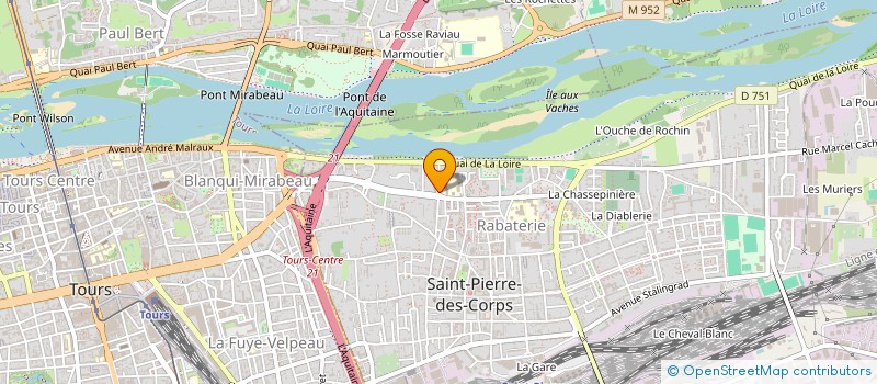 localisation de l'entreprise LE SAC A MALICES à SAINT-PIERRE-DES-CORPS