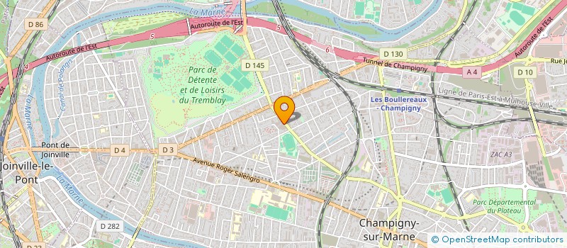 localisation de l'entreprise LE SAC A MALICES à CHAMPIGNY-SUR-MARNE