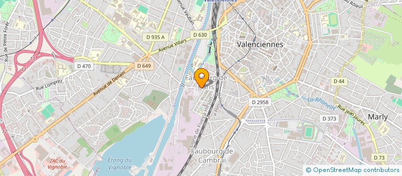 localisation de l'entreprise LE SAFARI DES AVENTURIERS à VALENCIENNES