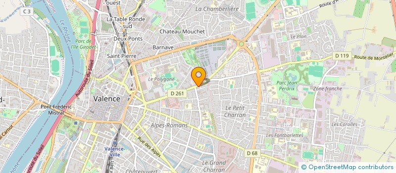 localisation de l'entreprise LE SAFARI SAVEUR D'AFRIQUE à VALENCE
