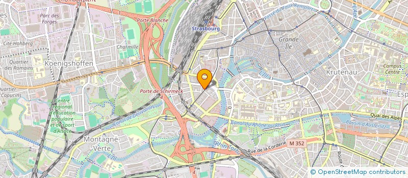 localisation de l'entreprise LE SAFI à STRASBOURG