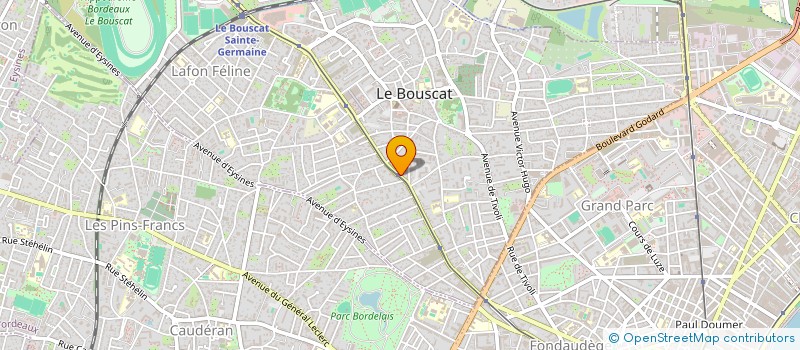 localisation de l'entreprise LE SAFIOT à LE BOUSCAT