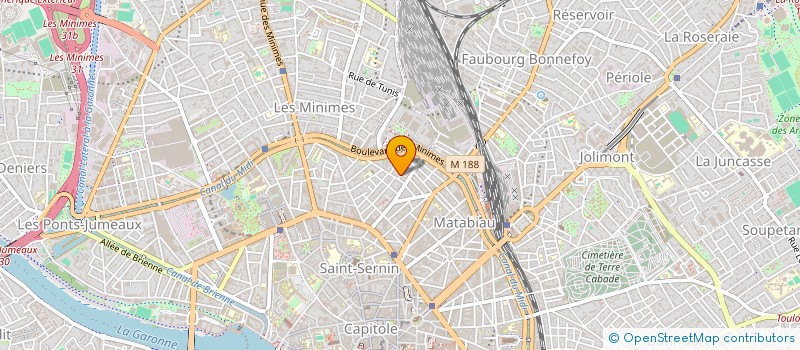 localisation de l'entreprise LE SAFRAN à TOULOUSE