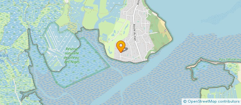 localisation de l'entreprise LE SAFRAN  LES PORTES-EN-RE