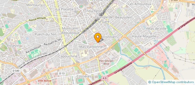 localisation de l'entreprise LE SAFRAN DO SUL à NIMES