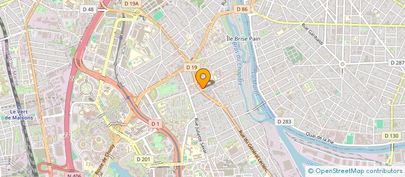 localisation de l'entreprise LE SAFRANIER à CRETEIL