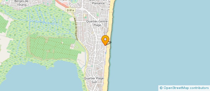 localisation de l'entreprise LE SAGIT'AIRE  CANET-EN-ROUSSILLON