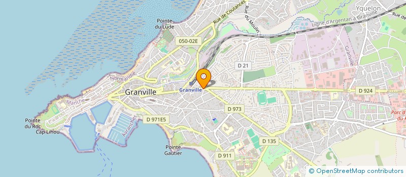 localisation de l'entreprise LE SAINT  GRANVILLE