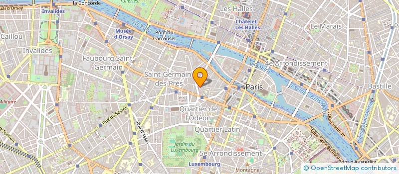 localisation de l'entreprise LE SAINT ANDRE CREPERIE  PARIS