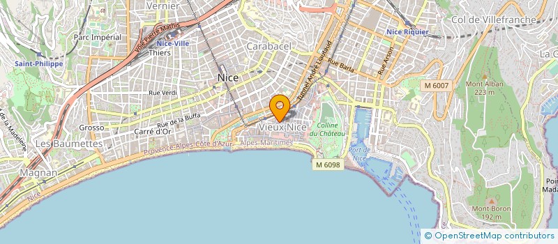 localisation de l'entreprise LE SAINT ANDREWS CTIM à NICE