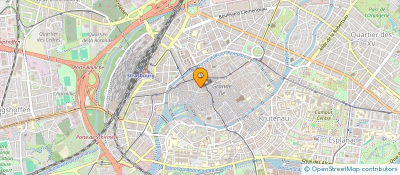 localisation de l'entreprise LE SAINT AURELIE à STRASBOURG