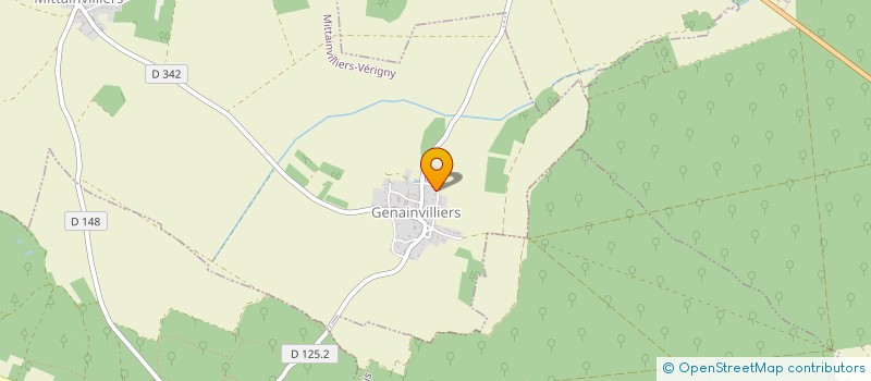localisation de l'entreprise LE SAINT CHRISTOPHE à MITTAINVILLIERS-VERIGNY