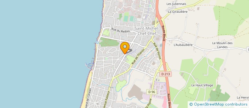 localisation de l'entreprise LE SAINT DOMINIQUE  SAINT-MICHEL-CHEF-CHEF