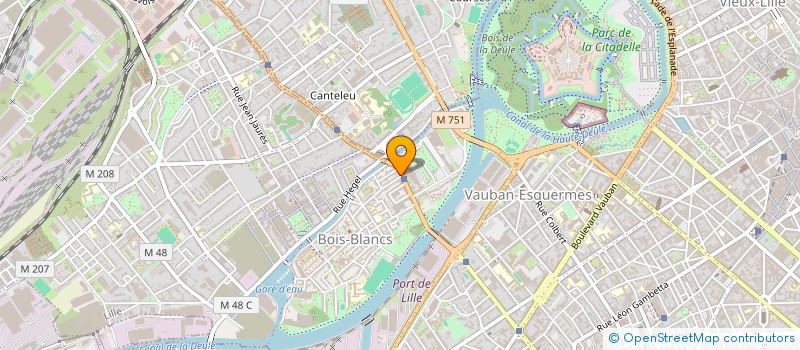 localisation de l'entreprise LE SAINT ELOI à LILLE
