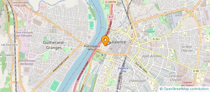 localisation de l'entreprise LE SAINT ESTEVE D  VALENCE