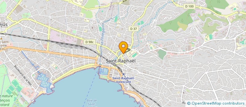 localisation de l'entreprise LE SAINT EX à SAINT-RAPHAEL