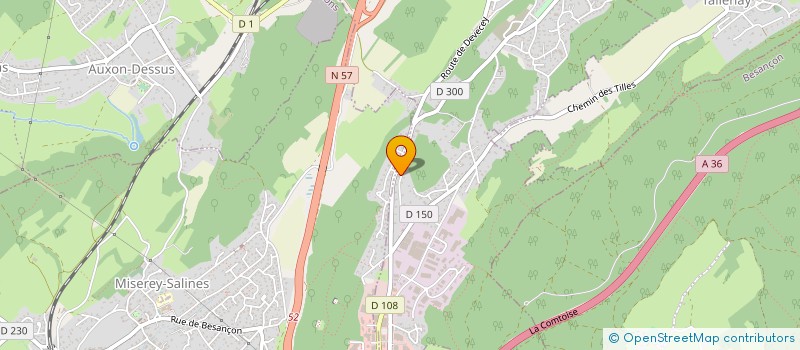 localisation de l'entreprise LE SAINT EXUPERY à CHATILLON-LE-DUC