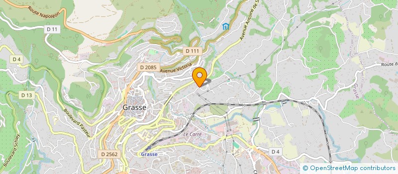 localisation de l'entreprise LE SAINT EXUPERY à GRASSE