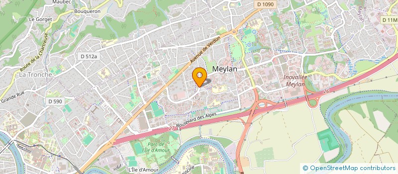 localisation de l'entreprise LE SAINT EYNARD à MEYLAN