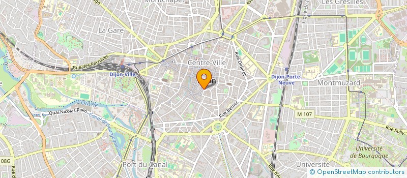 localisation de l'entreprise LE SAINT FIACRE  DIJON