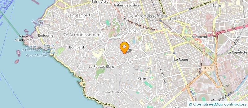 localisation de l'entreprise LE SAINT FRANCOIS à MARSEILLE