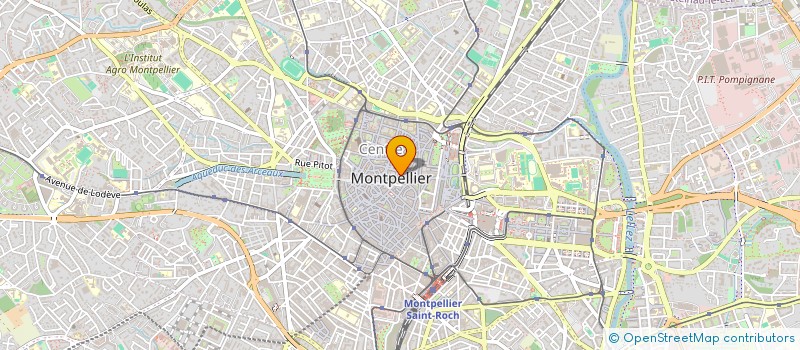 localisation de l'entreprise LE SAINT GABRIEL à MONTPELLIER